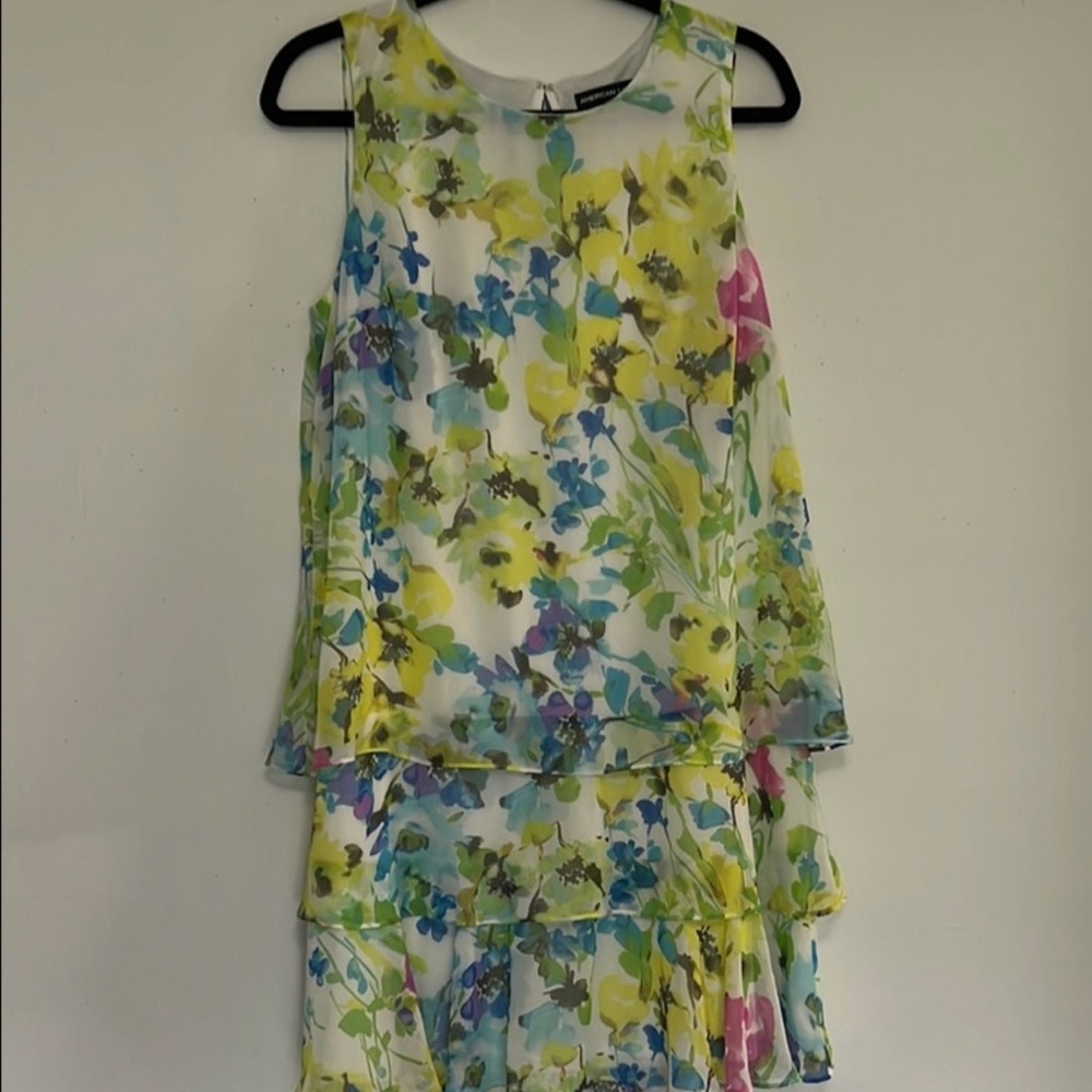 American Living Multicolor Floral Kids Dress